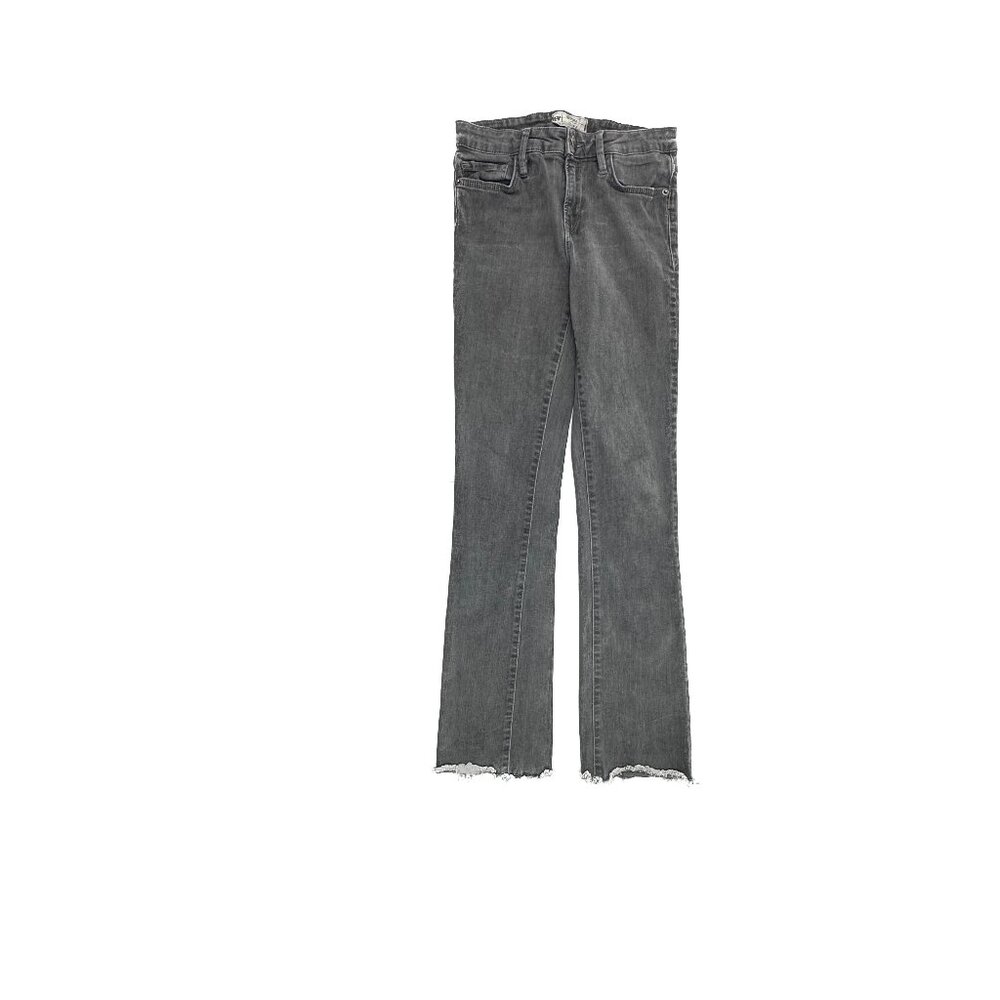 Free People Bootcut Raw Hem Women's size 26 Gray Denim Jeans